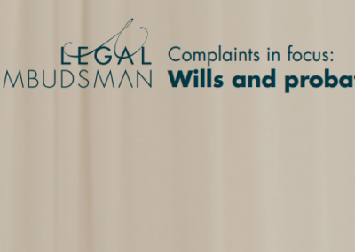 Legal Ombudsman on dire state of lawyer-drafted Wills